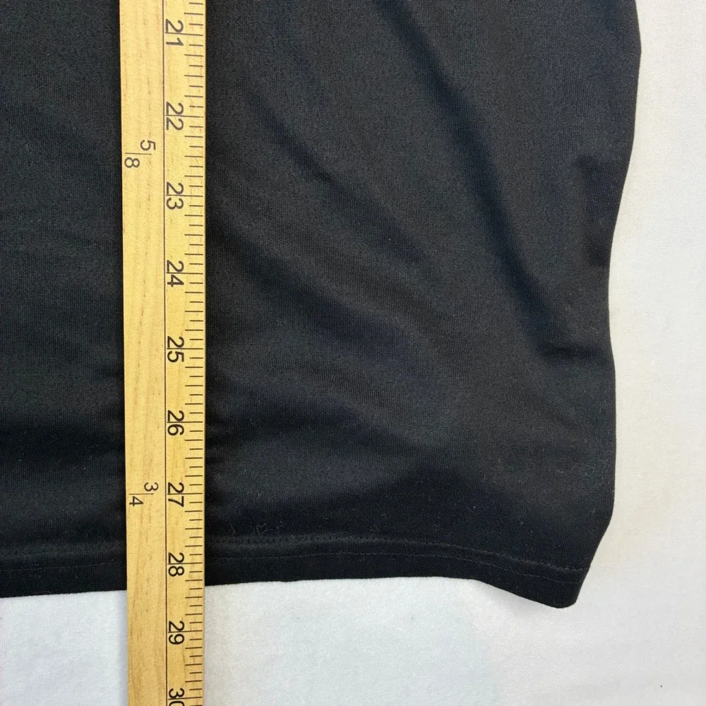 Polo Ralph Lauren Performance Hoodie Mens XXL Black Silver Big‎ Pony Graphic Tee